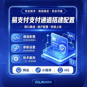 易支付配置通道搭建-一点技术源码网