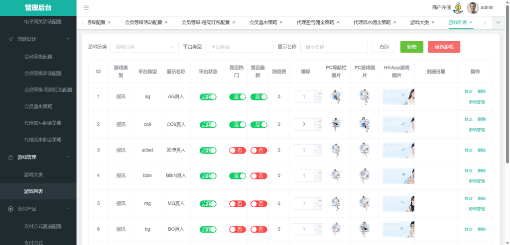 图片[17]-首发多语言亚新体育源码系统包网源码/综合盘源码/新增余额宝借贷抢红包轮盘完整运营版+视频搭建教程-一点技术源码网
